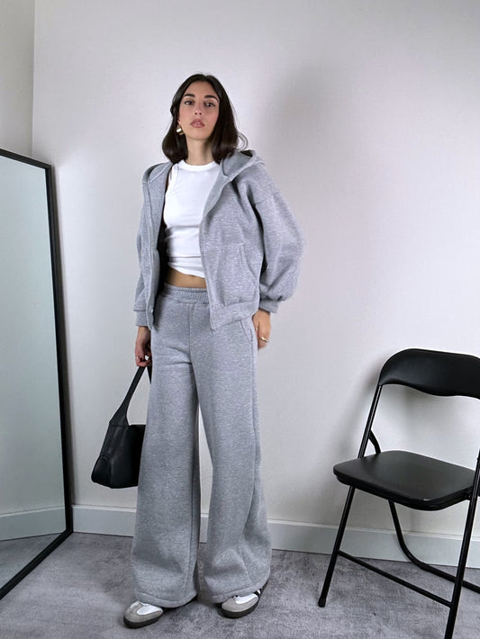 COZY CO-ORD tuta LIGHT GRAY