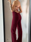 LOLA jumpsuit BURGUNDY