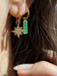 GREEN BAR Earrings